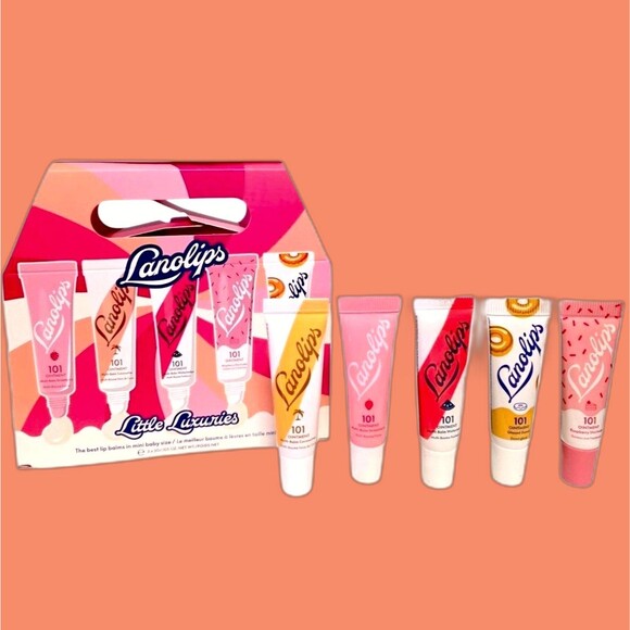 Lanolips 101 Limited Special Edition-Little Luxuries 5 Mini Lip Balm NEW Box Set - Picture 5 of 5